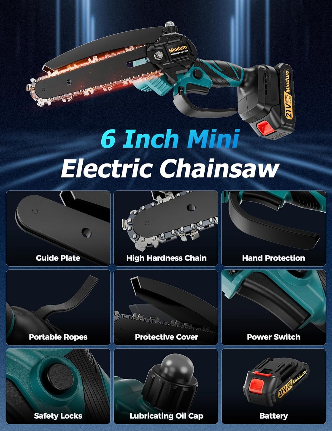 Mini Tronçonneuse